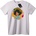 NOONEBRAND Тениска Афро Доктор - XS, White