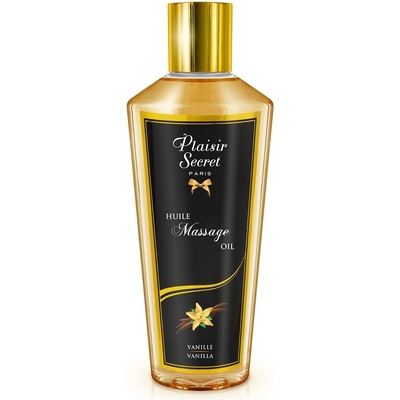 Plaisir Secret Přírodní masážní olej vanilka 250 ml