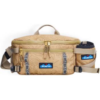 KAVU Чанта за кръст Kavu Washtucna 3 Hip bag - Terrain Topo - размер 3 l (510-6357-0511)