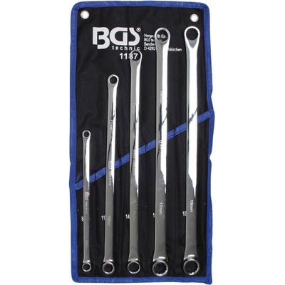 BGS technic Súprava očkových kľúčov extra dlhé 8 – 19 mm 5 ks BGS 1187
