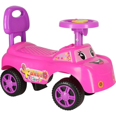 KIK do auta usmívající se s klaksonem růžový