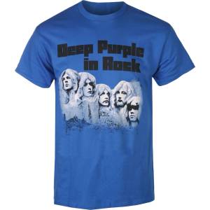 Plastic head мъжка тениска deep purple - in rock - синя - plastic head - ph13574