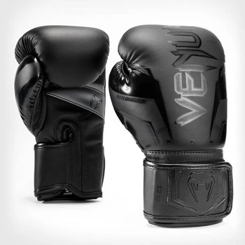 VENUM Боксови Ръкавици Venum Elite Evo Black/Black - 14 oz