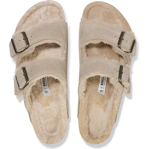 Birkenstock Велурени чехли Arizona Shearling