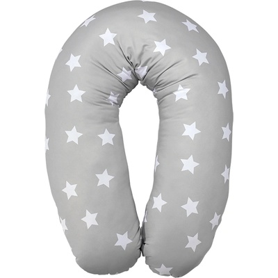 Lorelli ВЪЗГЛАВНИЦА ЗА КЪРМЕНЕ РАНФОРС ЗВЕЗДИ СИВО (20810063501)