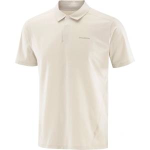 Salomon Trackline Polo M Размер: M / Цвят: бежов