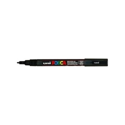 uni POSCA PC-1MR черен маркер 2UPC1MRF (2UPC1MRF)