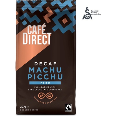 Cafédirect Machu Picchu SCA 82 mletá káva bez kofeinu 200 g
