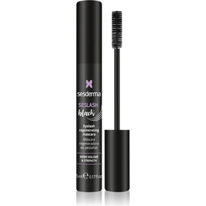 Sesderma Seslash спирала за удължаване и регенериране на миглите с кератин цвят black 5ml