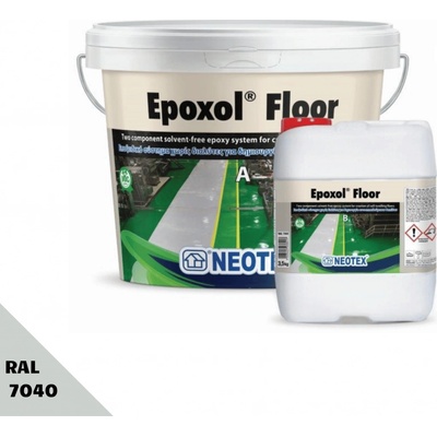 Epoxol Floor epoxidový samonivelačný poter pre potravinárstvo:13,5 kg RAL 7040