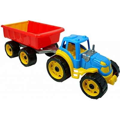 Rappa traktor plastový s vlečkou