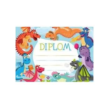 Diplom A4 Draci