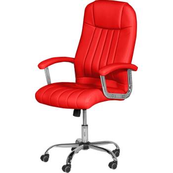 Carmen Президентски офис стол Carmen 6181 - червен (3520177_3)