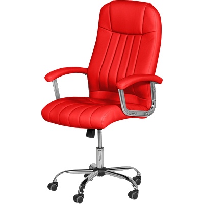 Carmen Президентски офис стол Carmen 6181 - червен (3520177_3)