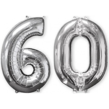 Image 1 of Amscan Фолиев балон 60 - сребрист