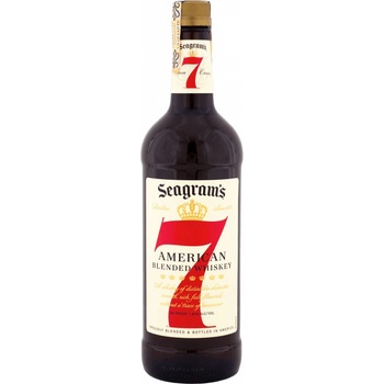 Seagrams Seven Crown 40% 1 l (čistá fľaša)