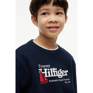 Tommy Hilfiger суичър за деца от памук (KB0KB10506.128.176.9BY2)