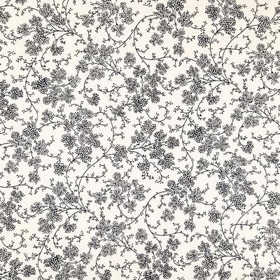 DITA vdi 100% bavlna - šíře 132-135 cm - béžová, tm. modrý tisk