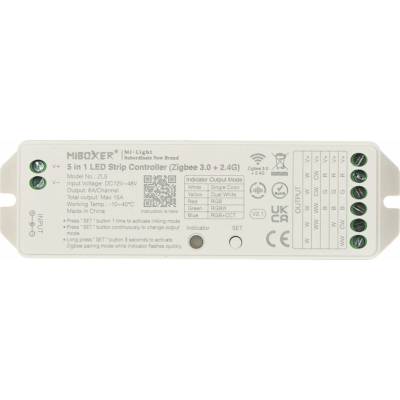 MiBoxer OVLADAČ LED OSVĚTLENÍ ZigBee, ZL5 Wi-Fi, 2,4 GHz, RGBCCT (RGBWW) 12... 48V DC MiBOXER / Mi-Light