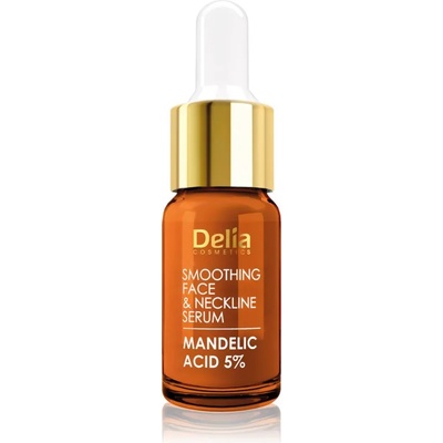 Delia Cosmetics Professional Face Care Mandelic Acid Изглаждащ серум с бадемова киселина за лице, врат и деколкте 10ml