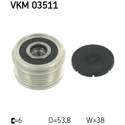 Voľnobeżka alternátora SKF VKM 03511