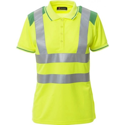 Payper GUARD+ LADY FLUO 001484-0028 reflexná dámska polokošeľa žltá/jelly green L