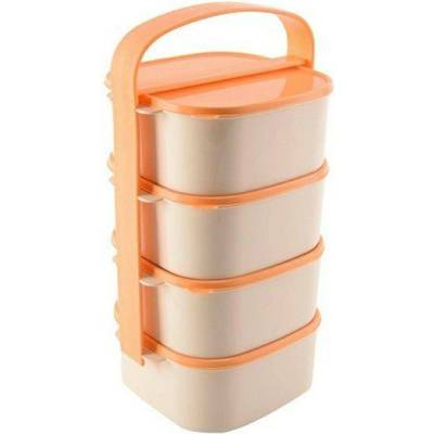 jídlonosič 4D (4x1,15l) ALMI plus, čtverc., plast