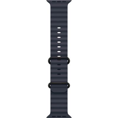 Каишка от Apple за Apple Watch 49mm Band: Navy Ocean Band - Natural Titanium Finish (MXTH3ZM/A)