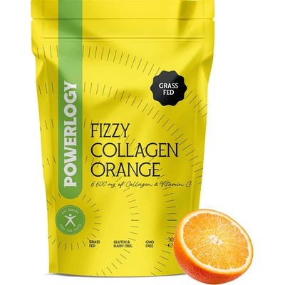 Powerlogy Fizzy Collagen orange 300 g