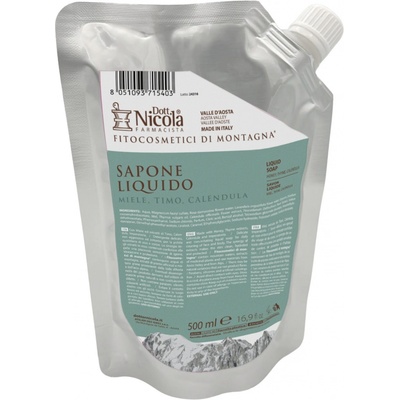 Dott.Nicola Farmacista Tekuté mydlo s medom tymiánom a nechtíkom 500 ml