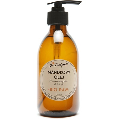 Dr. Feelgood Mandlový olej BIO RAW 250 ml