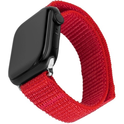 FIXED Спортна найлонова каишка FIXED за Apple Watch 38/40/41 мм, червена FIXNST2-436-RD (FIXNST2-436-RD)