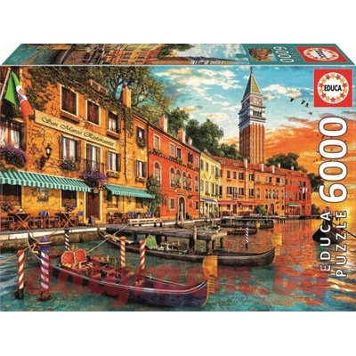 Educa Пъзел educa 19286 - 6000 части - Залез над Сан Марко (edu19286)