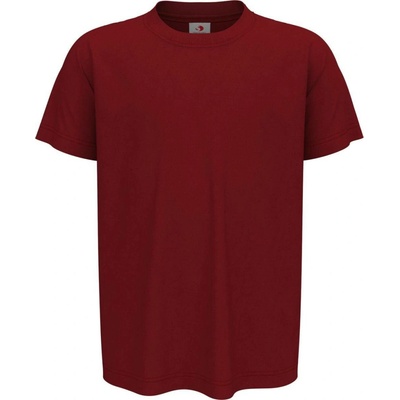 Stedman Classic-T Crew neck červená Bordeaux