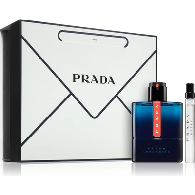 Prada Luna Rossa Prada Luna Rossa Ocean toaletná voda 100 ml + Prada Luna Rossa Ocean toaletná voda 10 ml