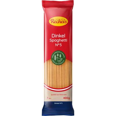 Recheis Naturgenuss špaldové těstoviny Spaghetti No.5 400 g