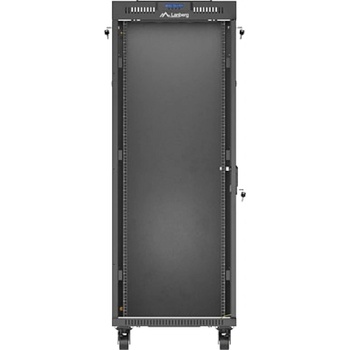 Lanberg rack cabinet 19" free-standing 32U/600X1000 (FLAT PACK) with glass door LCD black (FF01-6032-12BL)
