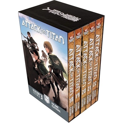 Kodansha America Attack on Titan Season 3 Part 2 Manga Box Set
