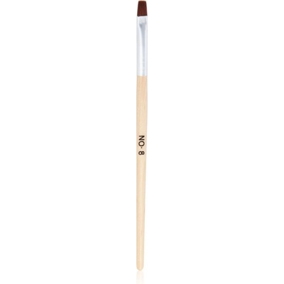 NeoNail Wooden Brush štetec na nanášanie gélových produktov typ No. 8