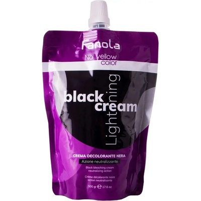 Fanola No Yellow Black rozjasňovač v krému 500 g
