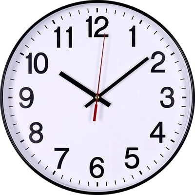 Office products Стенен часовник DONAU 30 cm черен U13223011-05 (U13223011-05)