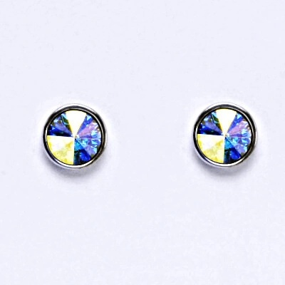 Čištín na šroubek se Swarovski AB krystalem NŠ 1336 5790