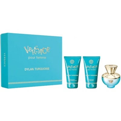 Versace Dylan Turquoise Комплект с Парфюм EDT за жени 50ml