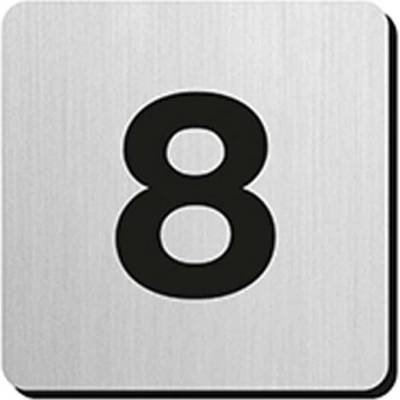 JNF - Domovní číslice "8" IN.34.300 - 75 mm - nalepovací | Dveře a dveřní příslušenství Dveřní kování, dveřní příslušenství MP kování Číslice a piktogramy Číslice Samolepící číslice