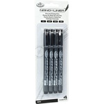 Royal & Langnickel Variety Nano Black 4 бр (RD701)
