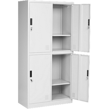 Carmen Метален шкаф Carmen CR-1251 J - сив (3580027)