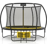 Pepita 305см Премиум батут със стълба и поставка за обувки - черен (JKL-10FT-GS4-B)
