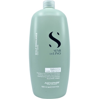ALFAPARF Milano Semi Di Lino Scalp Rebalance Oily Skin Balancing Low Shampoo 1000 ml