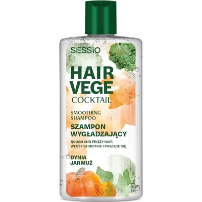 Sessio Hair Vege Cocktail vyhladzujúci šampón Tekvica a kapusta 300 g