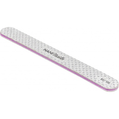 NANI pilník Premium 80/100 rovný zebra – Zboží Dáma